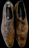 Chaussures Santoni avec patine automn