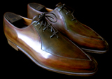 Chaussures Berluti avec patine en 2 tons