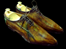 Berluti pincé, patine feuilles d'automne