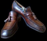 Church's patine type vieux bius
