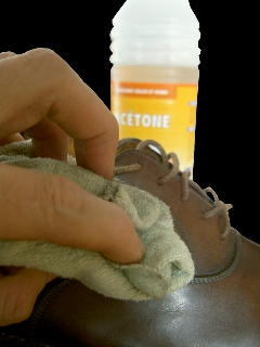 nettoyage des chaussures