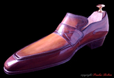 Paulus Bolten collection art-shoes Baroque: exemple de realisation en fintion Blake et patine
