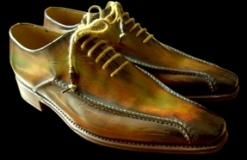 van Bolten shoes, en exclusivite, et sur commande uniquement... patine incluse